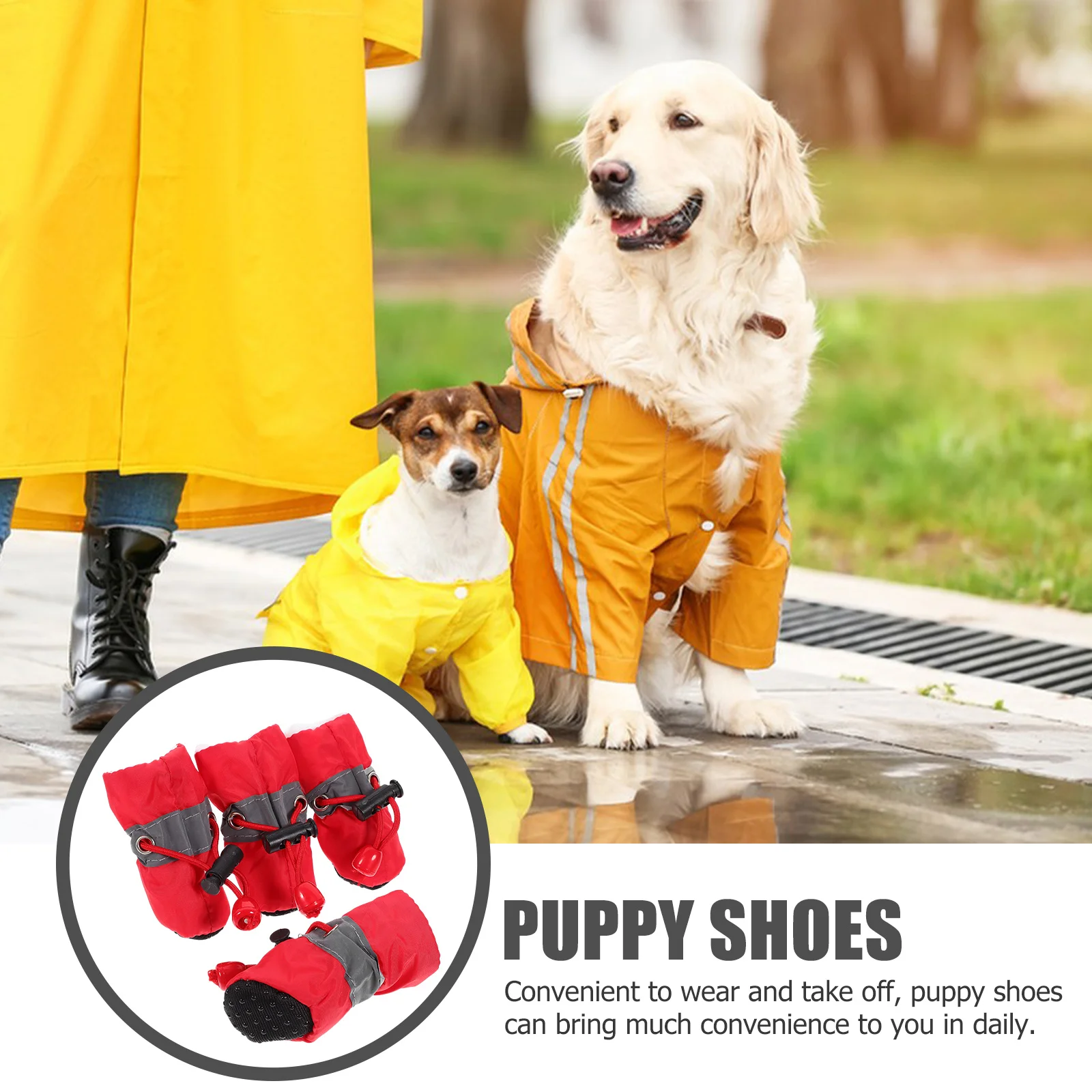 4Pcs Pet Shoes for Rain Puppy Boots Non-Slip Dog Shoes Winter Paw Protection Anti-Slip Outdoor Dog Boots Nonslip Puppy Shoes,
4Pcs Pet Shoes for Rain Puppy Boots Non-Slip Dog Shoes Winter Paw Protection Anti-Slip Outdoor Dog Boots Nonslip Puppy Shoes,