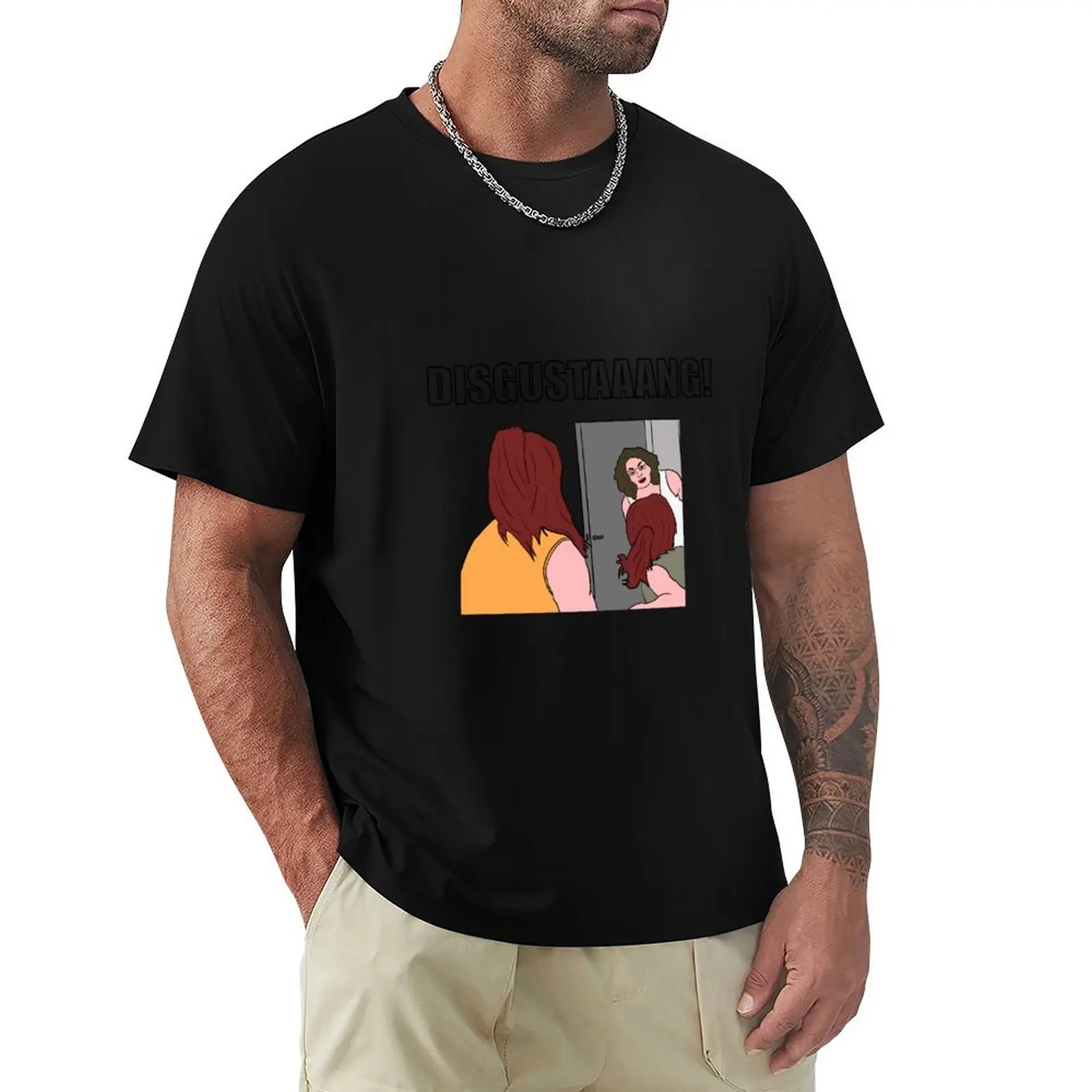 Disgusting! meme T-Shirt Simple Print Design T-Shirt
Disgusting! meme T-Shirt Simple Print Design T-Shirt
