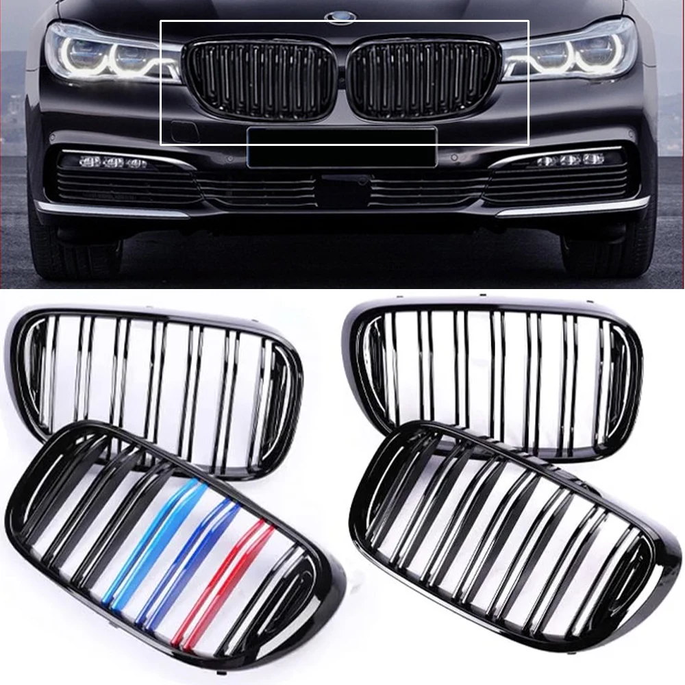 Lower Intake Front Bumper Kidney Refting Grill for BMW 7 Series G11 G12 2015-2019 Carbon Fiber 3-colour Racing Grille Parts
Lower Intake Front Bumper Kidney Refting Grill for BMW 7 Series G11 G12 2015-2019 Carbon Fiber 3-colour Racing Grille Parts
