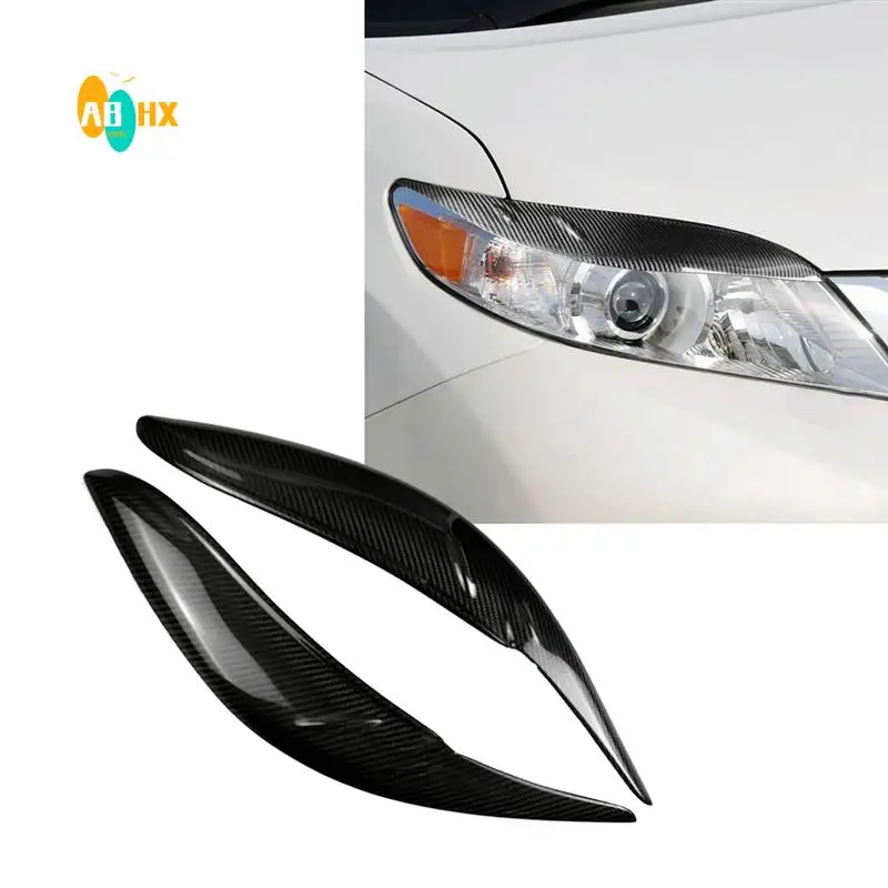 ABHX-Car Carbon Fiber Headlights Eyebrow Eyelid Trim Cover Sticker Car Styling Accessories For Toyota Sienna LE SE 2011-2020
ABHX-Car Carbon Fiber Headlights Eyebrow Eyelid Trim Cover Sticker Car Styling Accessories For Toyota Sienna LE SE 2011-2020