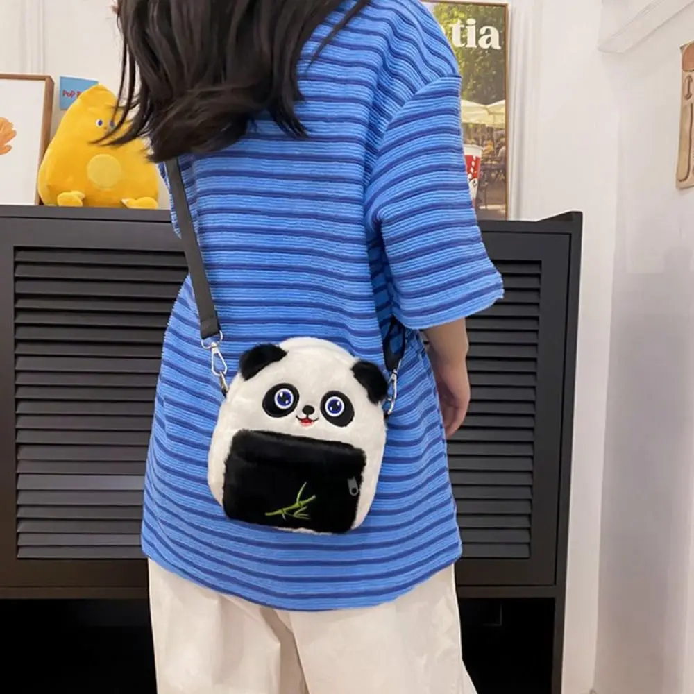 Cartoon Panda Plush Crossbody Bag Phone Bag Animals Panda Shoulder Bag Messenger Bag Adjustable Strap Panda Backpack Outdoor
Cartoon Panda Plush Crossbody Bag Phone Bag Animals Panda Shoulder Bag Messenger Bag Adjustable Strap Panda Backpack Outdoor