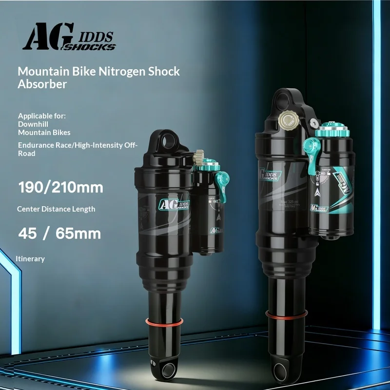 Ag Idds Rear Shock Absorber Single Air Chamber Damping Adjustable Three Position Lockout For Downhill Soft Tail Mountain Bike
Ag Idds Rear Shock Absorber Single Air Chamber Damping Adjustable Three Position Lockout For Downhill Soft Tail Mountain Bike