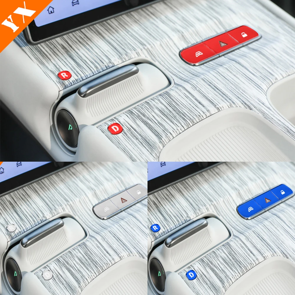 Aluminum Trim Car Central Console Steering Wheel Engine Start Switch Button Sticker Cover For Nio EL7 ES7 Accessories 2022-2024
Aluminum Trim Car Central Console Steering Wheel Engine Start Switch Button Sticker Cover For Nio EL7 ES7 Accessories 2022-2024