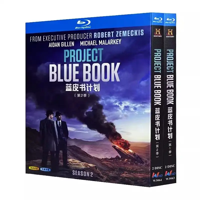 Проект Blue Book: Сезоны 1–2, Blu-ray, высокое разрешение, американский телесериал, набор BD-дисков с китайскими и английскими субтитрами
Проект Blue Book: Сезоны 1–2, Blu-ray, высокое разрешение, американский телесериал, набор BD-дисков с китайскими и английскими субтитрами