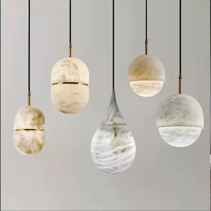 Natural Marble Art LED Hanging Lamps Ceiling Chandelier Lighting Lustre Suspension Luminaire Lampen for Dinning Room Room Decor
Natural Marble Art LED Hanging Lamps Ceiling Chandelier Lighting Lustre Suspension Luminaire Lampen for Dinning Room Room Decor