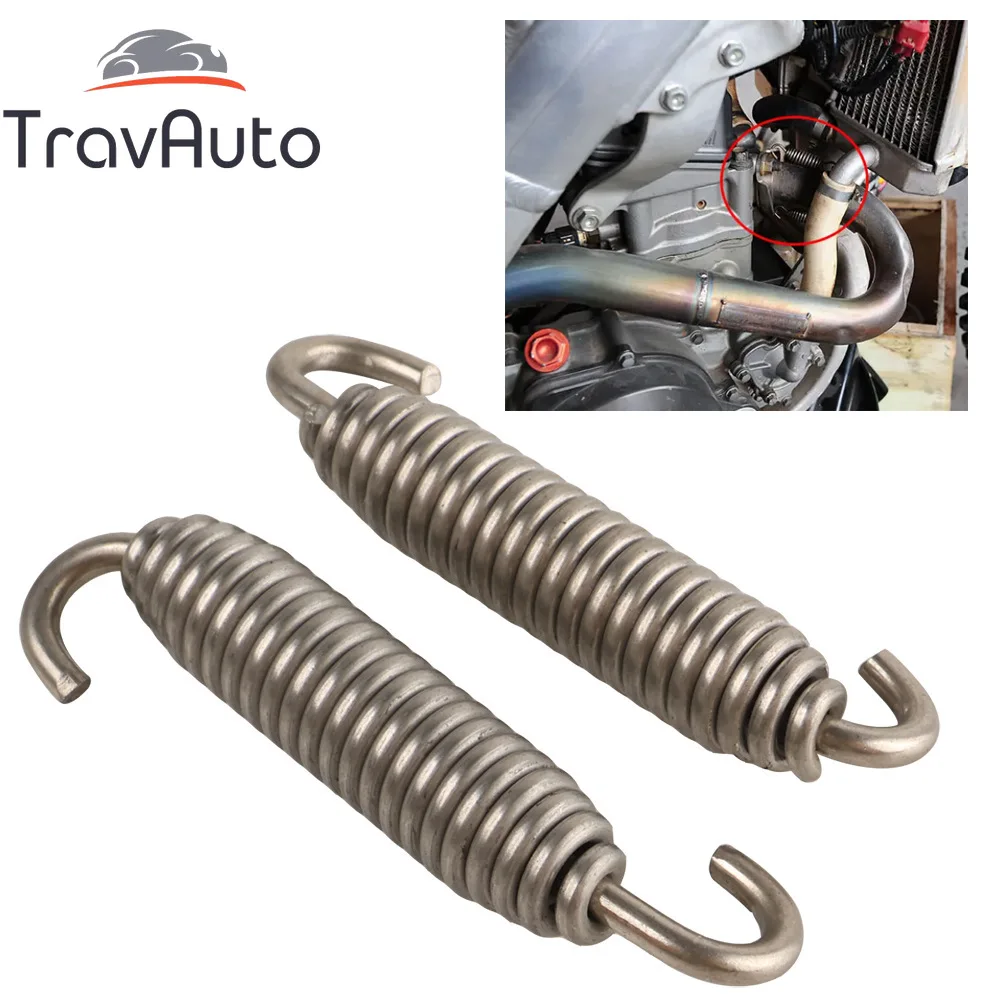 Travuto 2pcs 64mm Exhaust Springs Stainless Steel Retainer 360° Swivel Hooks for KTM Husqvarna GasGas Enduro Motocross
Travuto 2pcs 64mm Exhaust Springs Stainless Steel Retainer 360° Swivel Hooks for KTM Husqvarna GasGas Enduro Motocross