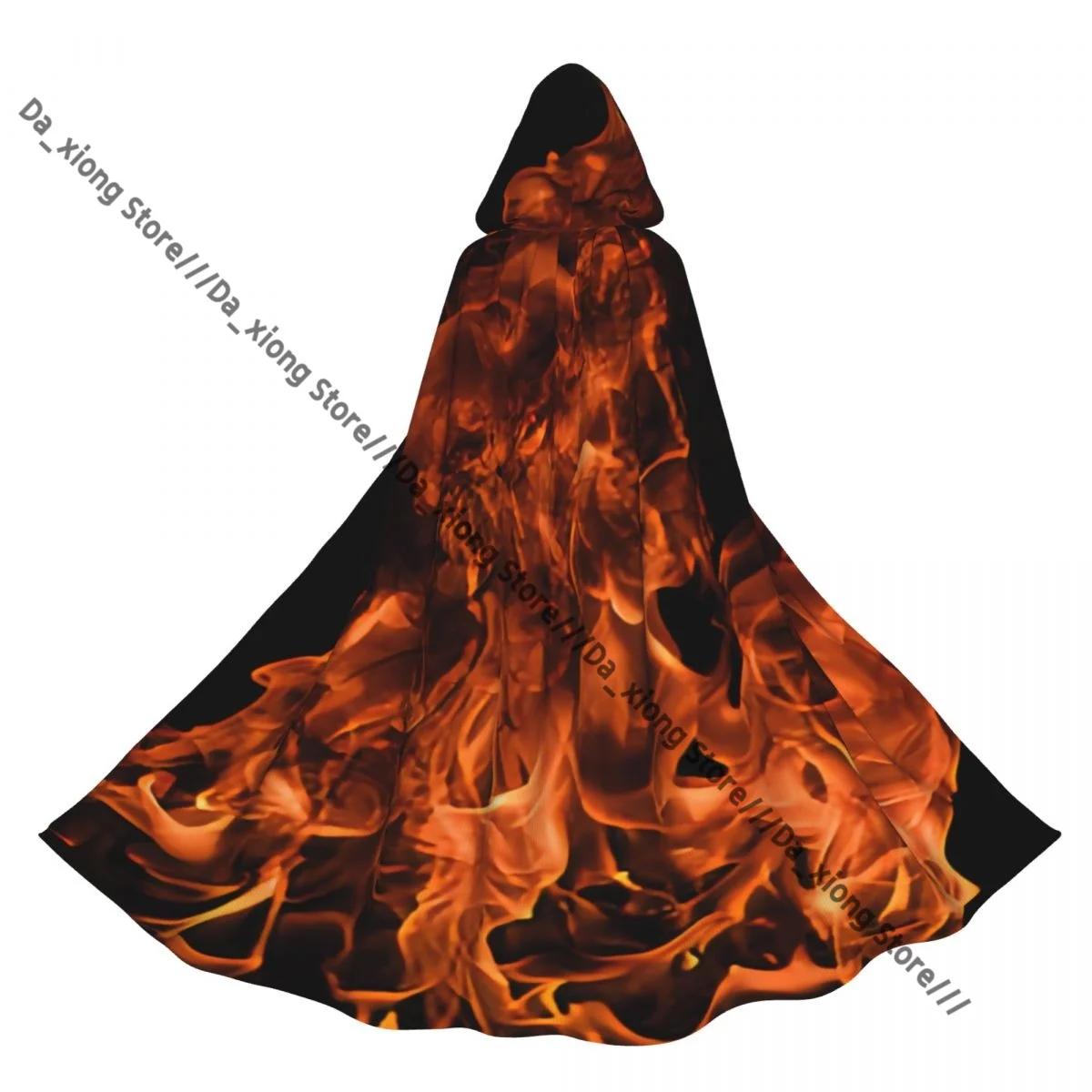 Medieval Halloween Cosplay Cloak Hooded Coat Fire Flame Burning Glowing Background Cape Coat Long Trench Costume Wizard Cloak
Medieval Halloween Cosplay Cloak Hooded Coat Fire Flame Burning Glowing Background Cape Coat Long Trench Costume Wizard Cloak