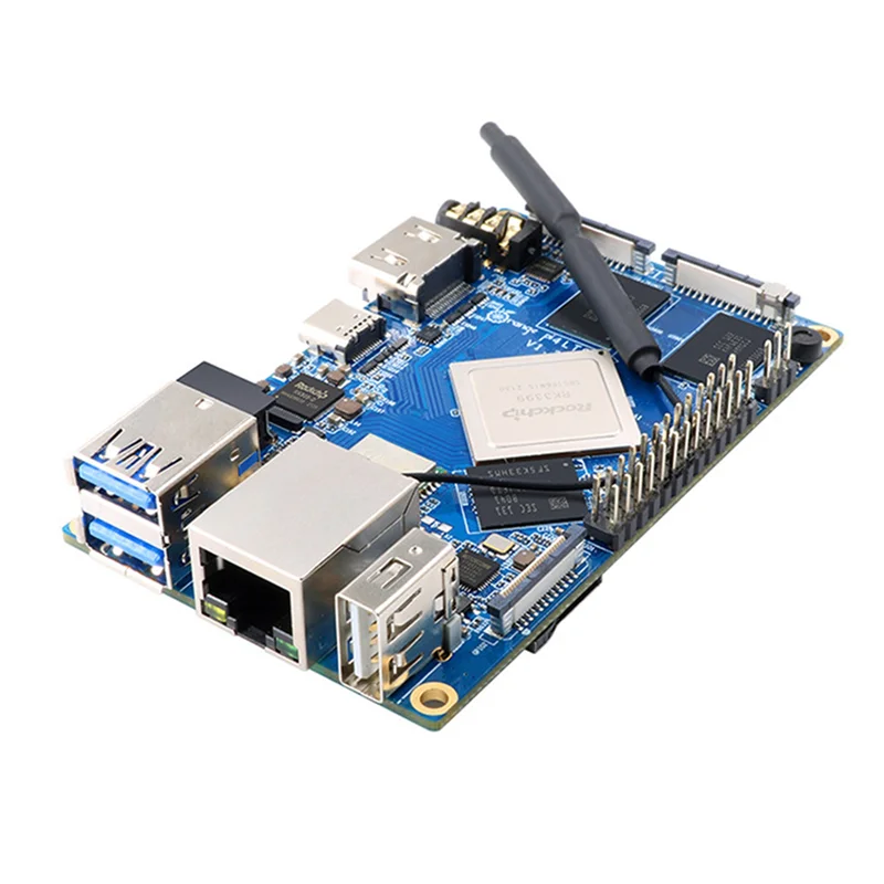 For Orange Pi 4 LTS Development Board RK3399 Chip Motherboard 4G Memory 16G EMMC with Shell+Cooling Fan+Heat Sink
For Orange Pi 4 LTS Development Board RK3399 Chip Motherboard 4G Memory 16G EMMC with Shell+Cooling Fan+Heat Sink