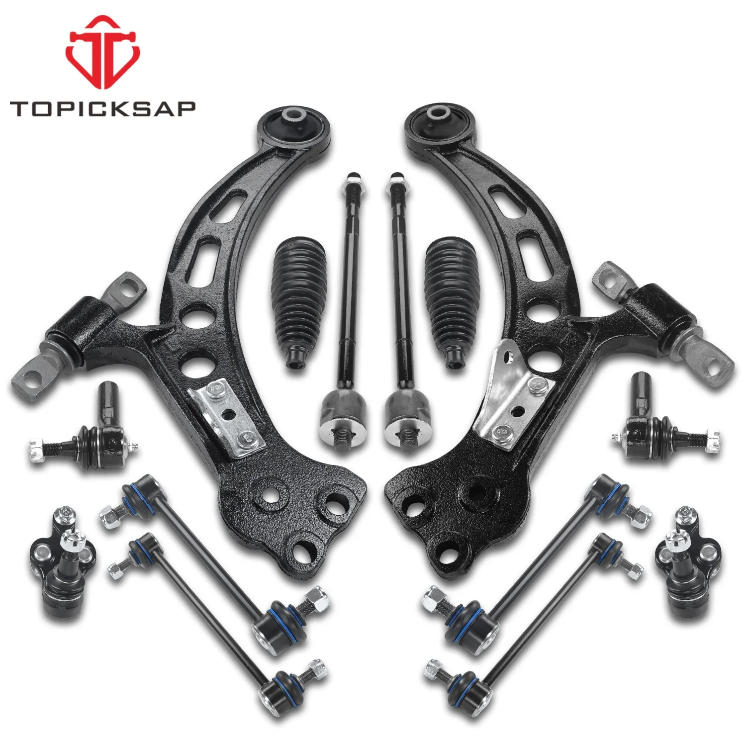 TOPICKSAP 14pcs Front Control Arm Ball Joints Tie Rod Stabilizer Bar Link Kits for Toyota Camry Avalon Lexus ES300 1997 - 2001
TOPICKSAP 14pcs Front Control Arm Ball Joints Tie Rod Stabilizer Bar Link Kits for Toyota Camry Avalon Lexus ES300 1997 - 2001