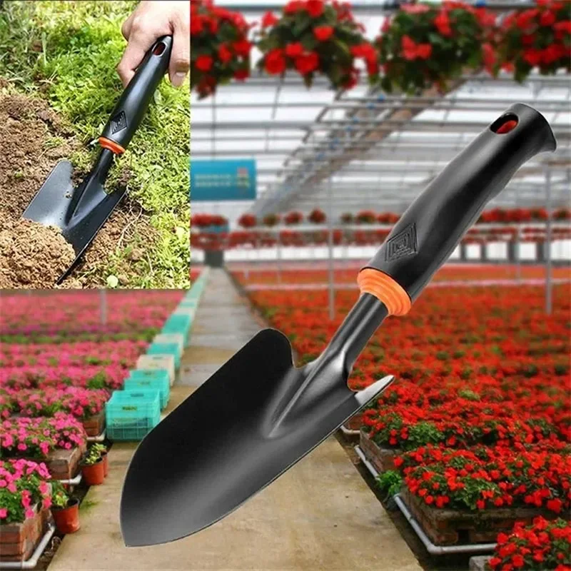 Soft Rubber Non-Slip Handle Garden Shovel for Transplanting Weeding Moving & Leveling Digging And Planting Hand Shovel
Soft Rubber Non-Slip Handle Garden Shovel for Transplanting Weeding Moving & Leveling Digging And Planting Hand Shovel