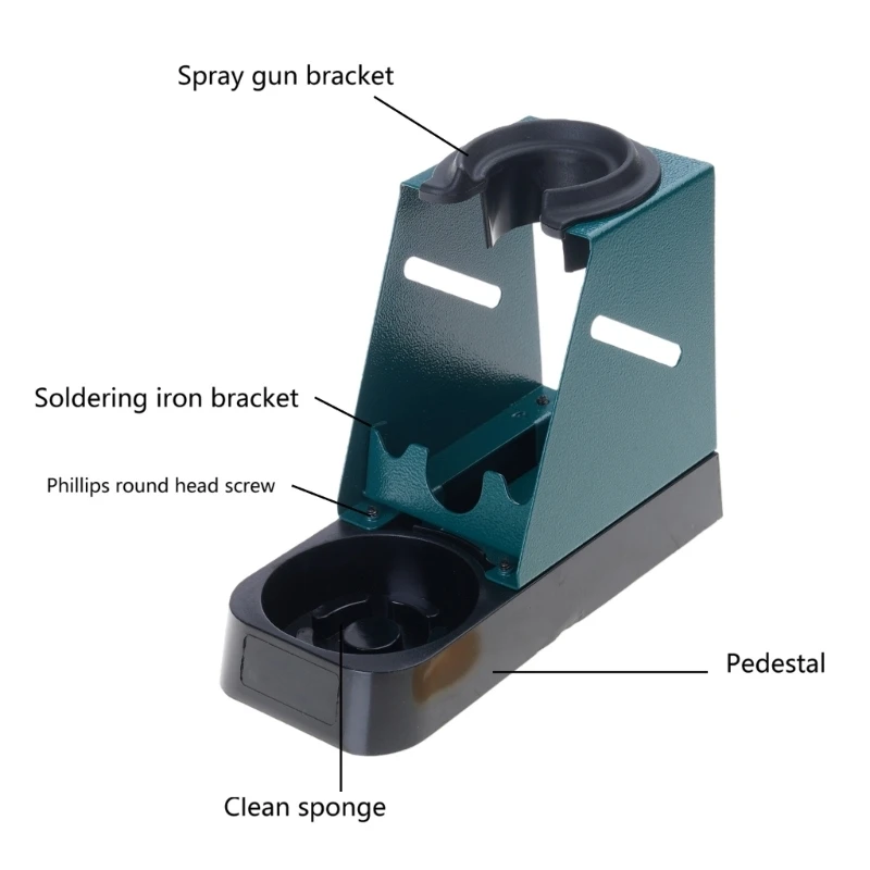 D84F Heavy Duty Soldering Iron Holder Hand Soldering Iron Stand Support Solder
D84F Heavy Duty Soldering Iron Holder Hand Soldering Iron Stand Support Solder