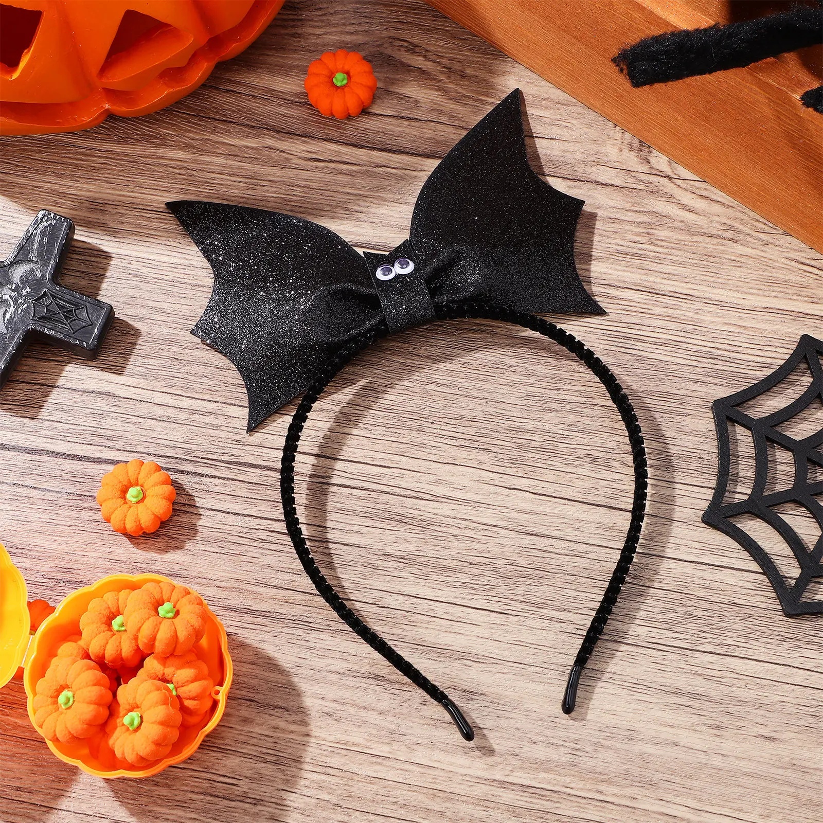 Black Sequin Bat Hair Hoop Lightweight Non-Deformation Headband Creative Hair Band for Carnival Christmas Performance
Black Sequin Bat Hair Hoop Lightweight Non-Deformation Headband Creative Hair Band for Carnival Christmas Performance