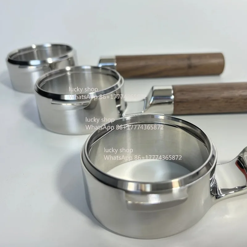 Flat Bottomless Coffee Handle Weighs 400 Grams
Flat Bottomless Coffee Handle Weighs 400 Grams