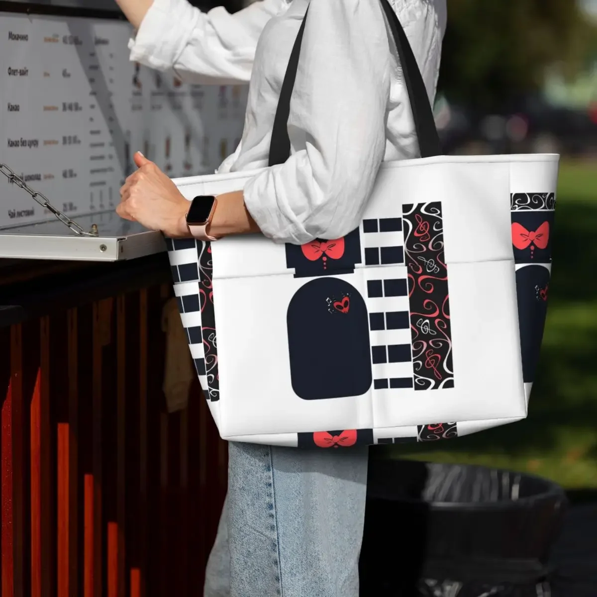 Сумка-тоут Helluva Boss - Moxxie Beach Tote Bag, спортивная сумка для спортзала и йоги, большая сумка-тоут, женская дорожная сумка, сумка для фитнеса
Сумка-тоут Helluva Boss - Moxxie Beach Tote Bag, спортивная сумка для спортзала и йоги, большая сумка-тоут, женская дорожная сумка, сумка для фитнеса