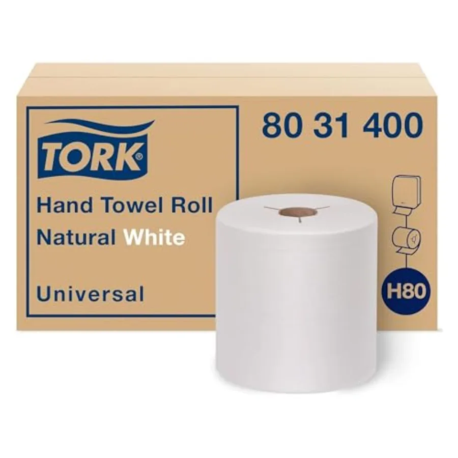 Hand Towel Roll H80, Universal, 100% Recycled Fiber, 6 Rolls x, 8031400
Hand Towel Roll H80, Universal, 100% Recycled Fiber, 6 Rolls x, 8031400