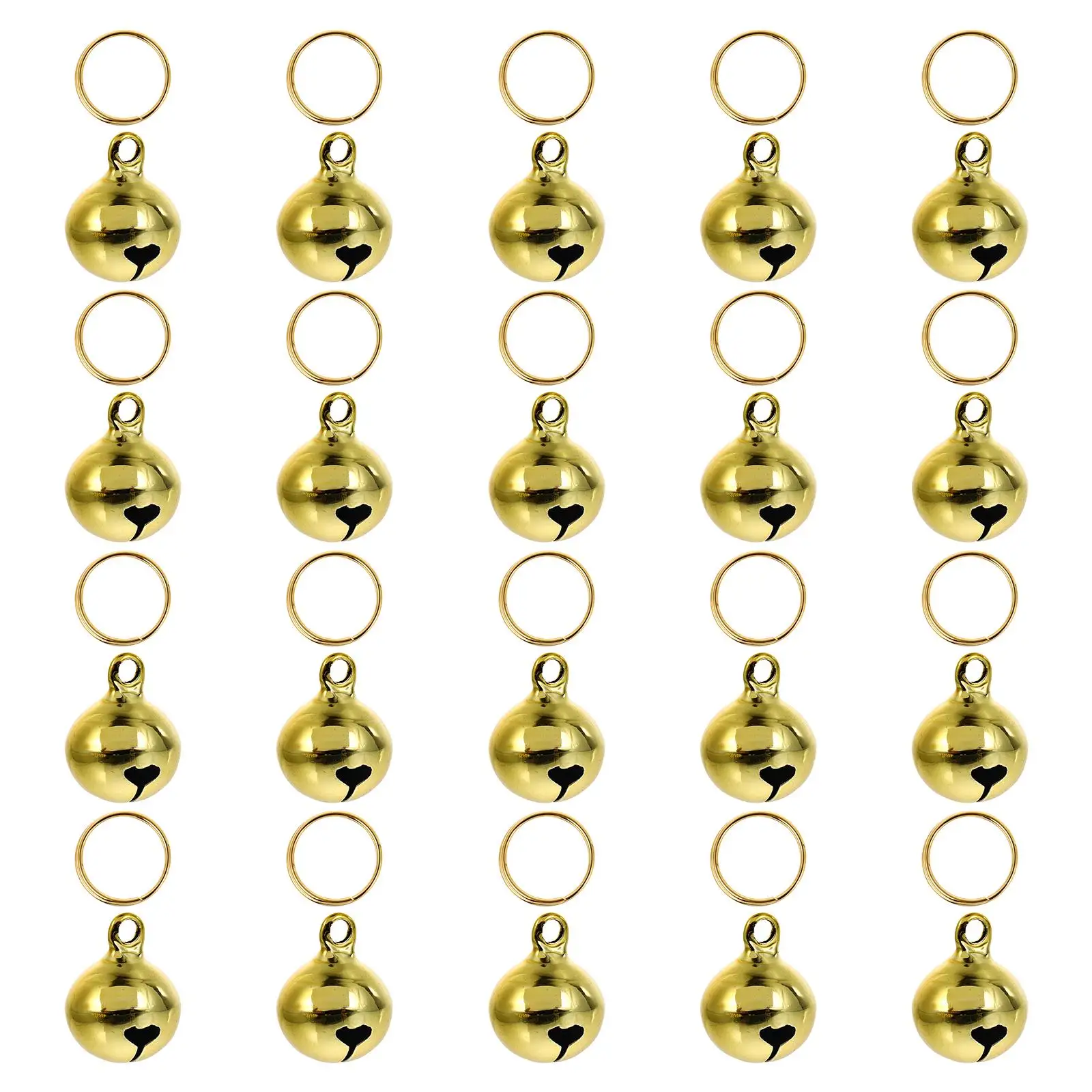 20pcs Copper Bells 12mm Christmas Hanging Crafts Party Wedding Accessories Durable Lightweight Dog Collar Bell
20pcs Copper Bells 12mm Christmas Hanging Crafts Party Wedding Accessories Durable Lightweight Dog Collar Bell