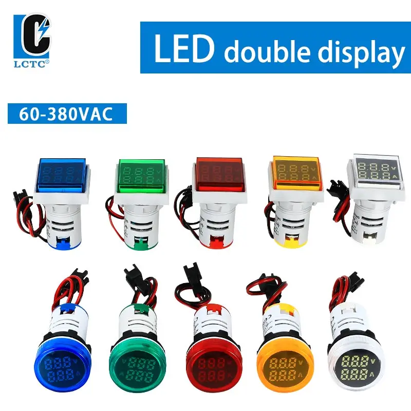 AD16-22FVA (VAM)AC 380V Digital Display Current and Voltage Meter Integrated Indicator Light One Meter Dual-purpose Digital Dual
AD16-22FVA (VAM)AC 380V Digital Display Current and Voltage Meter Integrated Indicator Light One Meter Dual-purpose Digital Dual