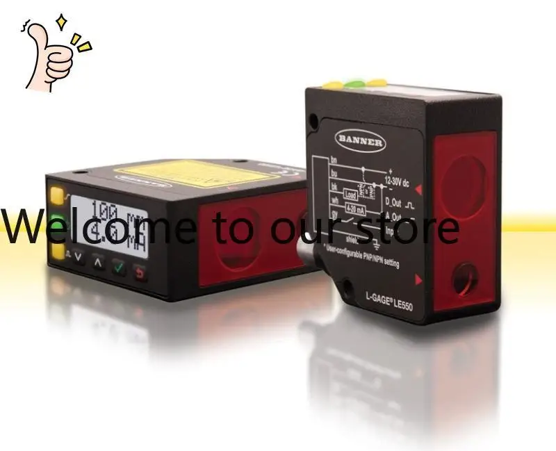 BANNER Laser Ranging LE550I/LE550IQ/LE550U/LE550UQ New Original From Banner
BANNER Laser Ranging LE550I/LE550IQ/LE550U/LE550UQ New Original From Banner