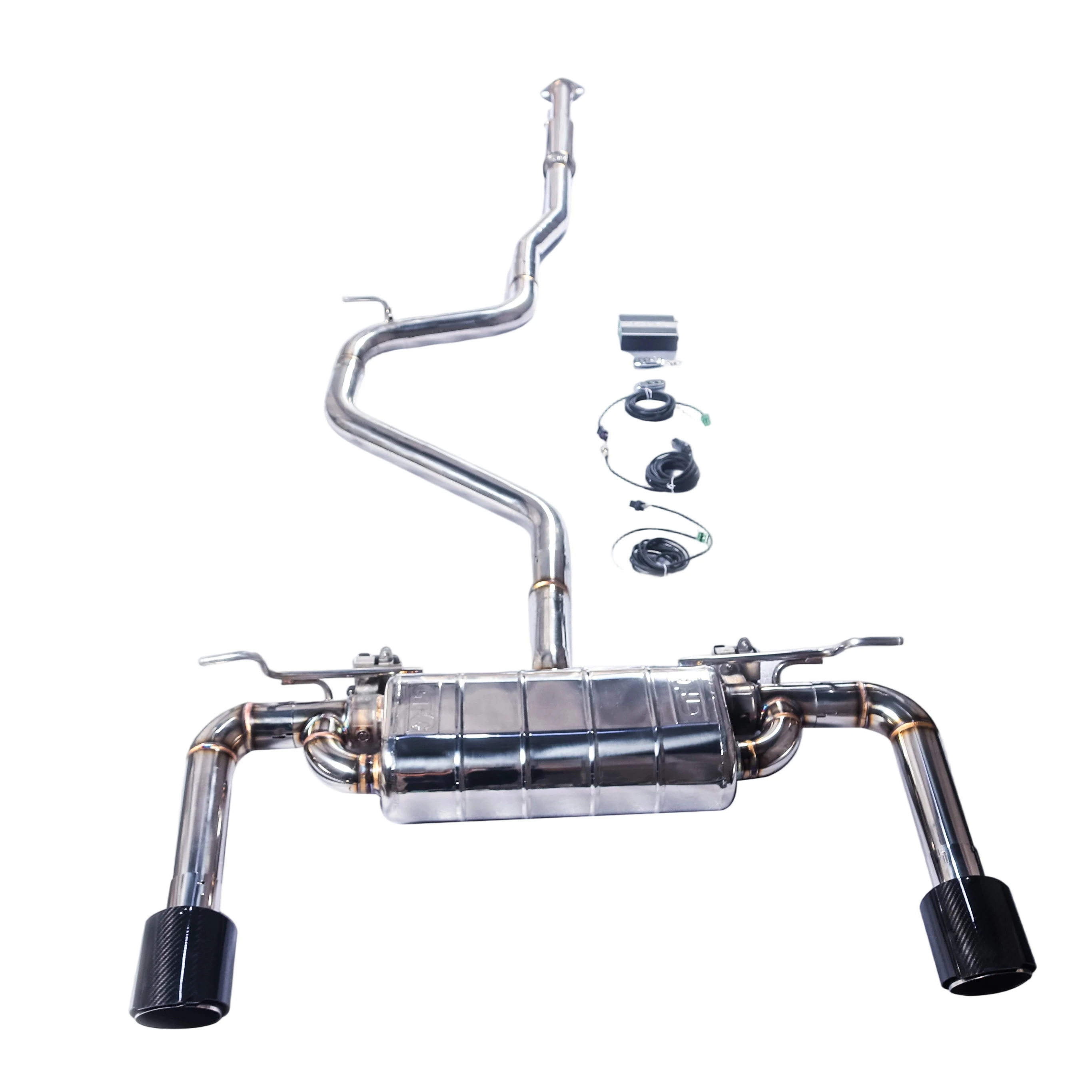 The GFC is applicable to the Ford Focus 1.5T 1.6L hatchback Catback with valve exhaust system from 2012 to 2024
The GFC is applicable to the Ford Focus 1.5T 1.6L hatchback Catback with valve exhaust system from 2012 to 2024