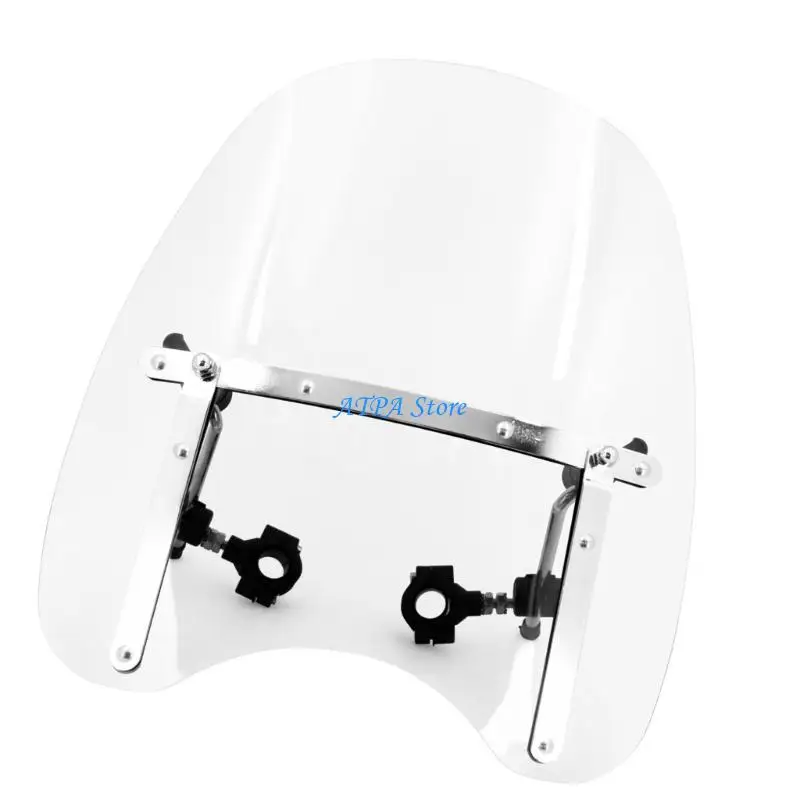 U13C Adjustable Motorcycle Windscreen Windshield Extension Clear Visibility Winds Deflection Panel Sturdy Suitable for Riders
U13C Adjustable Motorcycle Windscreen Windshield Extension Clear Visibility Winds Deflection Panel Sturdy Suitable for Riders