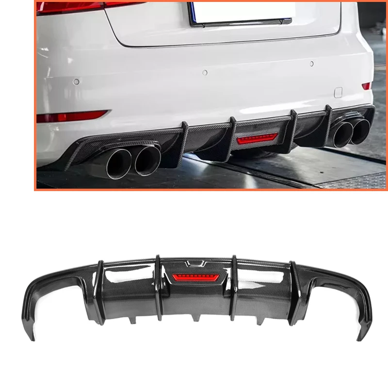 KB Style Carbon Fiber Rear Front Bumper Spoiler Diffuser With LED Light For Audi A3 Sedan S3 2017-2019 Bumper Diffuser
KB Style Carbon Fiber Rear Front Bumper Spoiler Diffuser With LED Light For Audi A3 Sedan S3 2017-2019 Bumper Diffuser