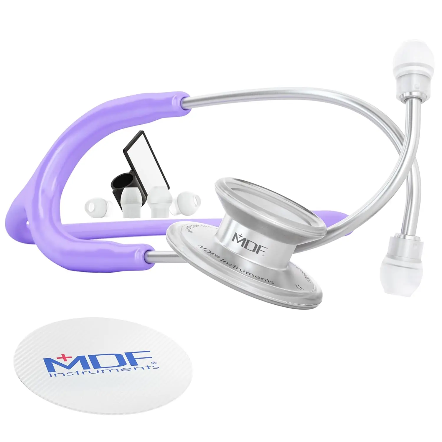 Легкий титановый стетоскоп для взрослых, пастельная фиолетовая трубка с серебряной насадкой-гарнитурой
Легкий титановый стетоскоп для взрослых, пастельная фиолетовая трубка с серебряной насадкой-гарнитурой