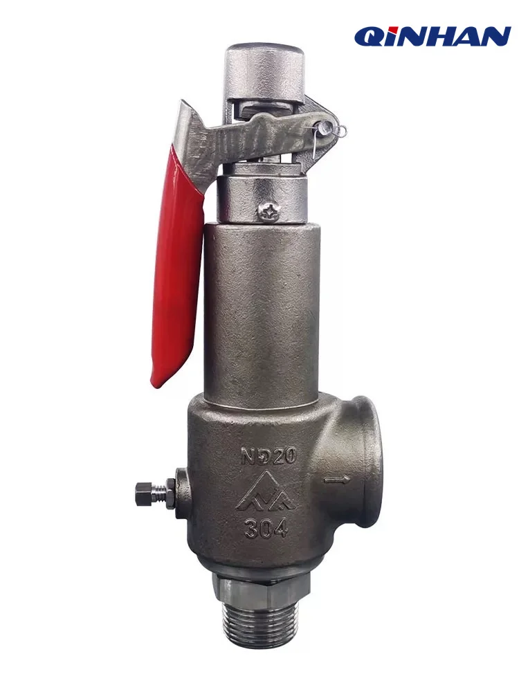 Industrial grade safety valve spring full open adjustable steam gas tank stainless steel pressure relief valve threaded
Industrial grade safety valve spring full open adjustable steam gas tank stainless steel pressure relief valve threaded