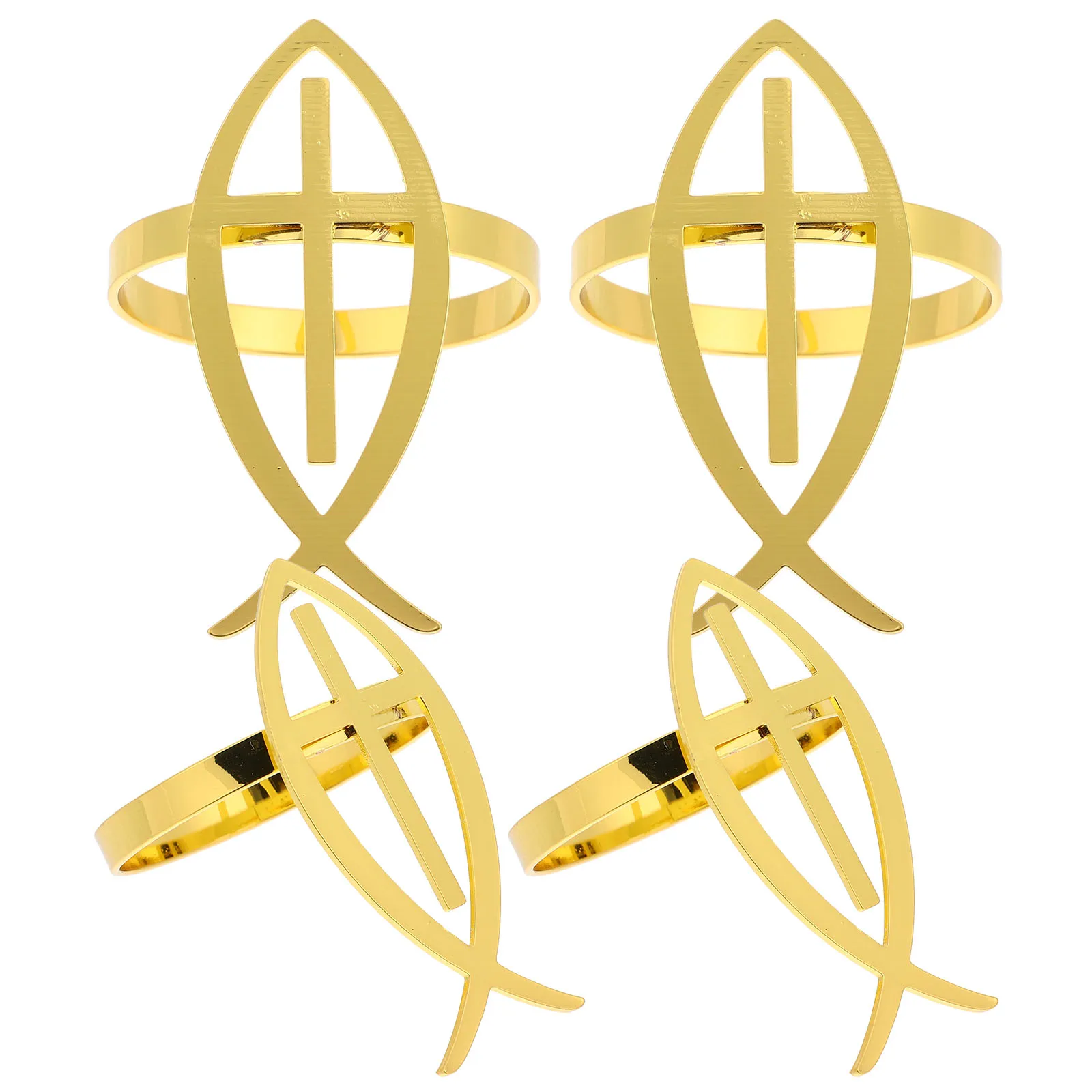 4pcs Cross Napkin Rings Religious Zinc Alloy Gold Color Table Decor Wedding Banquet Dining Serviette Holders Set
4pcs Cross Napkin Rings Religious Zinc Alloy Gold Color Table Decor Wedding Banquet Dining Serviette Holders Set