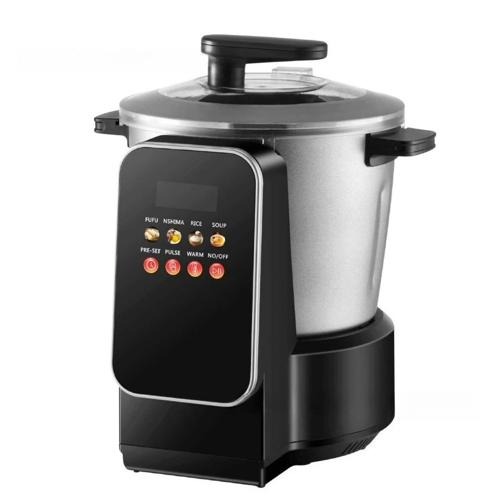 6L Multi-functional Fufu Maker, 4-in-1 Electric Food Mixer, Pre-set Electric Food Processorwith Pulse & Warm Function
6L Multi-functional Fufu Maker, 4-in-1 Electric Food Mixer, Pre-set Electric Food Processorwith Pulse & Warm Function