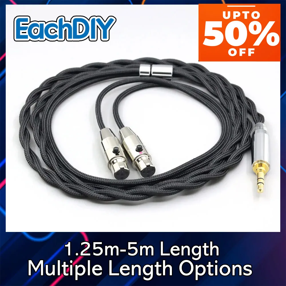 Nylon Pure Silver 99% Palladium Gold Shield Graphene Earphone Cable For HEDD Air Motion Transformer HEDDphone ONE 8313
Nylon Pure Silver 99% Palladium Gold Shield Graphene Earphone Cable For HEDD Air Motion Transformer HEDDphone ONE 8313