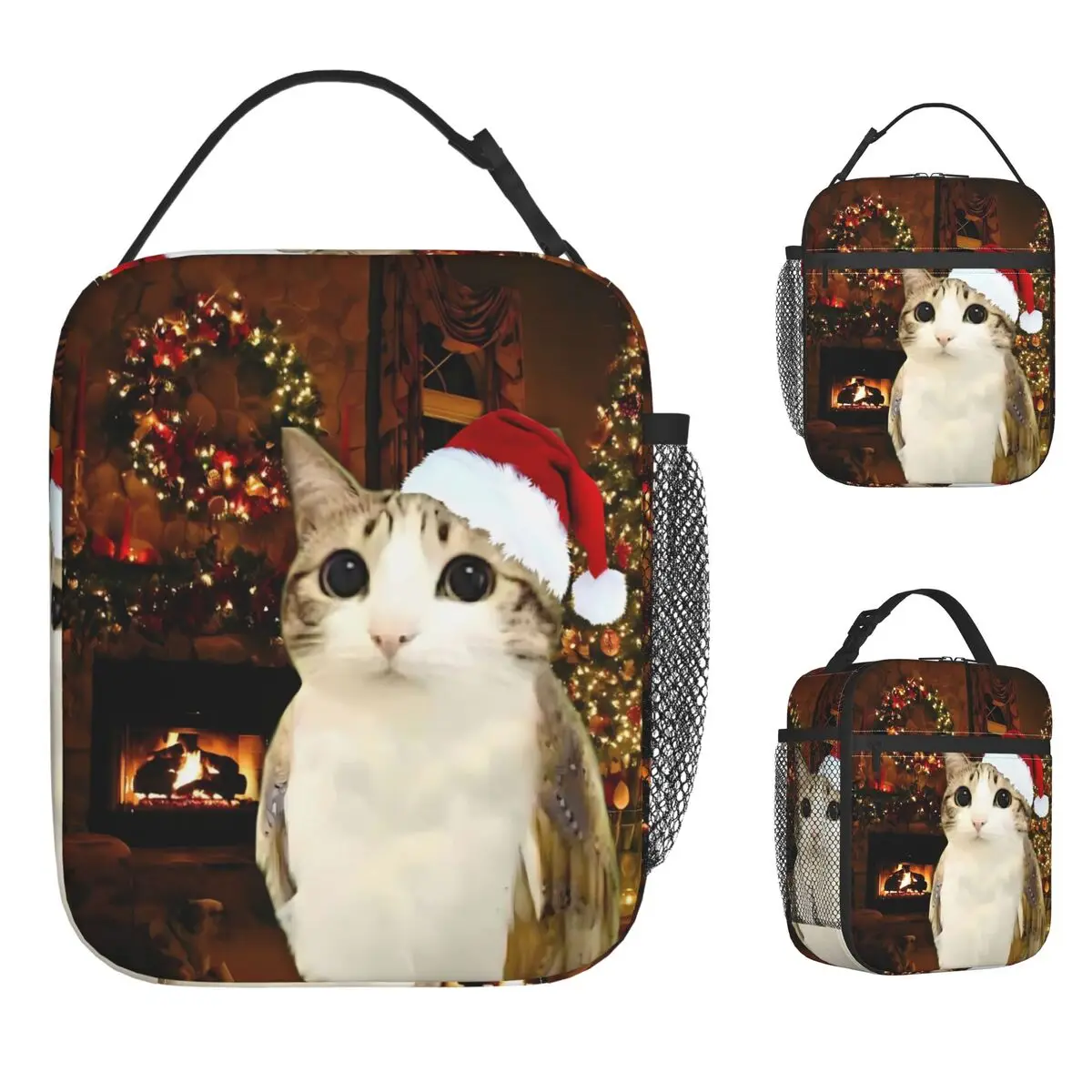 Brainrot Christmas Meowl Meme Сумка для обеда для детей Графический ланч-бокс Забавная дорожная сумка-холодильник Портативные термосумки для обеда
Brainrot Christmas Meowl Meme Сумка для обеда для детей Графический ланч-бокс Забавная дорожная сумка-холодильник Портативные термосумки для обеда