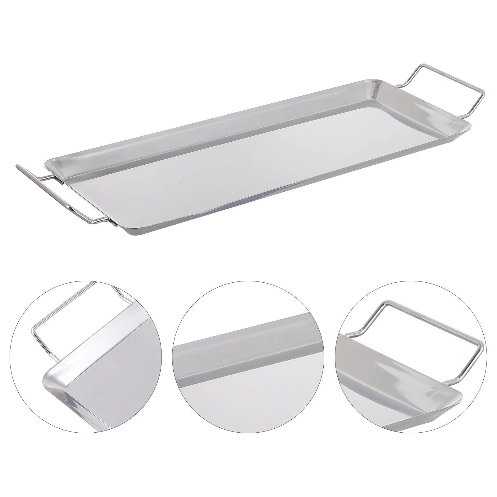 Stainless Steel Roasting Pan Non Stick Barbecue Grill Plate Grilled Fish Pan Easy Clean Family Outdoor Kitchen Use
Stainless Steel Roasting Pan Non Stick Barbecue Grill Plate Grilled Fish Pan Easy Clean Family Outdoor Kitchen Use