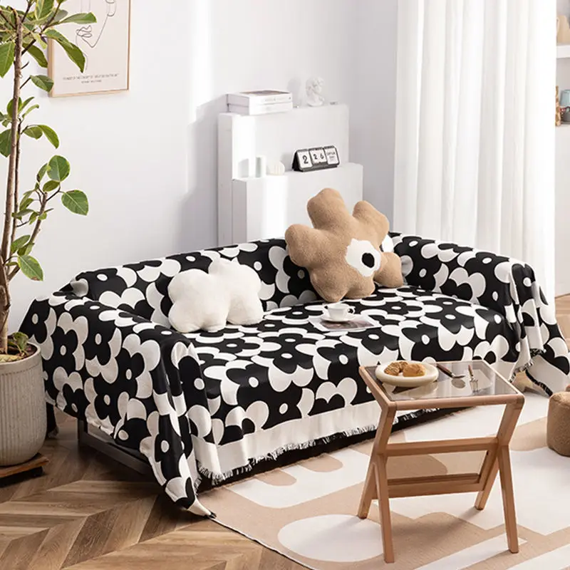New Summer Sofa Cover Scratch Proof Full Cover Cloth Sofa Cushion Lid Ins Style Lazy Person's Sofa Towel Cotton Polyester
New Summer Sofa Cover Scratch Proof Full Cover Cloth Sofa Cushion Lid Ins Style Lazy Person's Sofa Towel Cotton Polyester