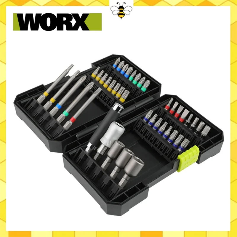 Набор сверл Worx WA1149, 42 шт., биты для дрели, электрическая отвертка, шестигранные отвертки
Набор сверл Worx WA1149, 42 шт., биты для дрели, электрическая отвертка, шестигранные отвертки