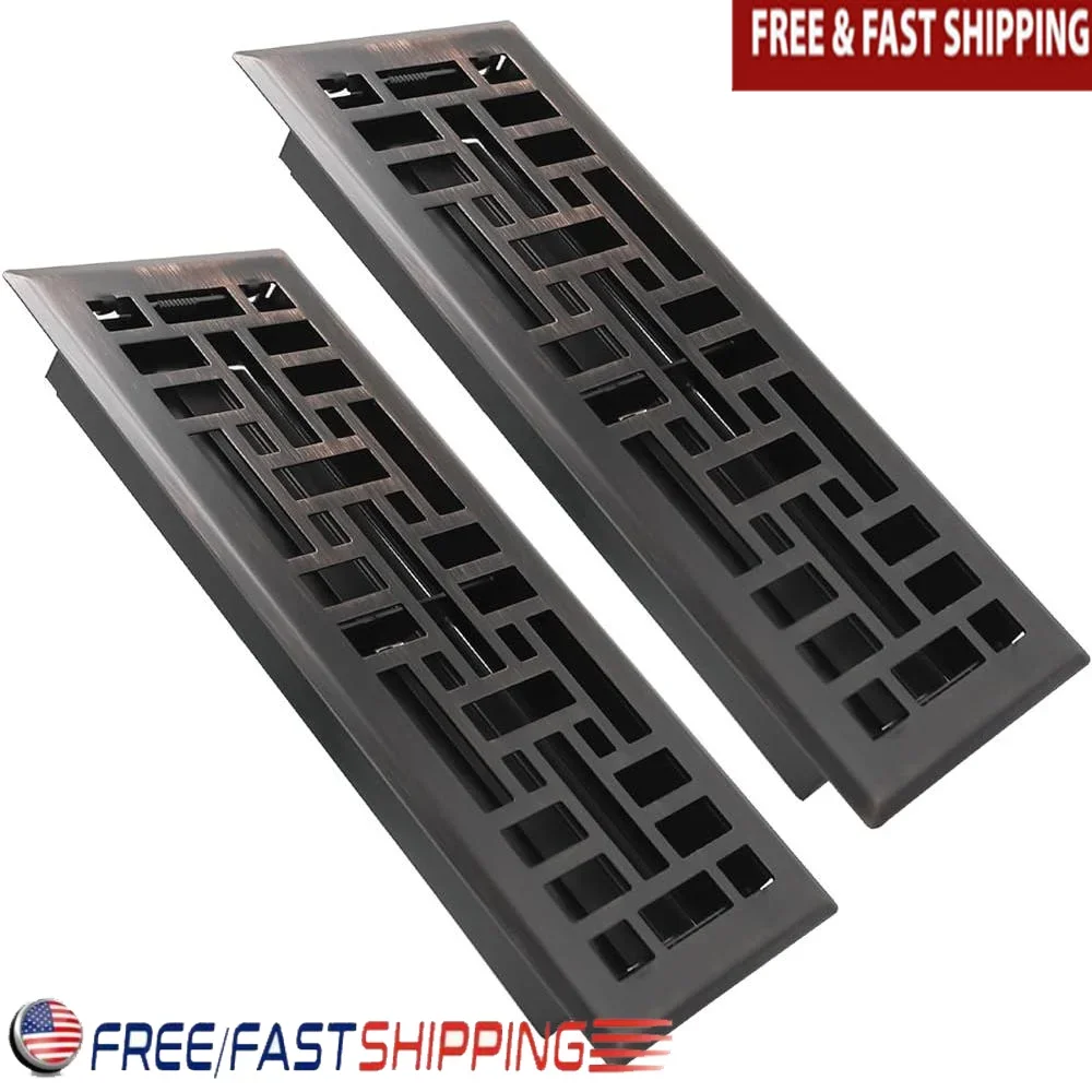 Heavy Duty Walkable Floor Register 4x12 Inch Adjustable Air Vent Cover Durable Steel Duct Grate Home Decor Efficient Airflow
Heavy Duty Walkable Floor Register 4x12 Inch Adjustable Air Vent Cover Durable Steel Duct Grate Home Decor Efficient Airflow