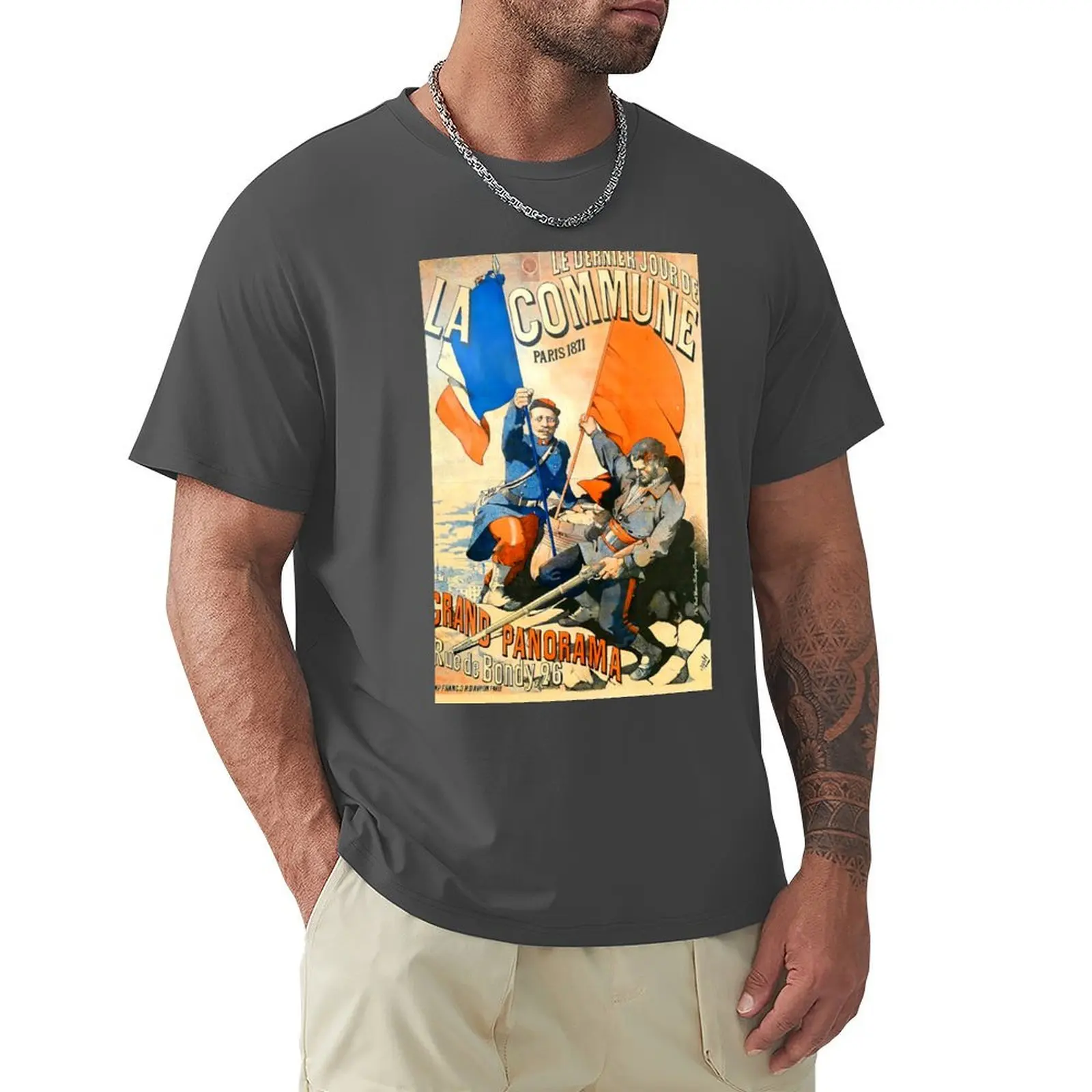Paris Commune 1871 T-shirt plus size tops quick drying oversizeds heavyweights Men's t shirts
Paris Commune 1871 T-shirt plus size tops quick drying oversizeds heavyweights Men's t shirts