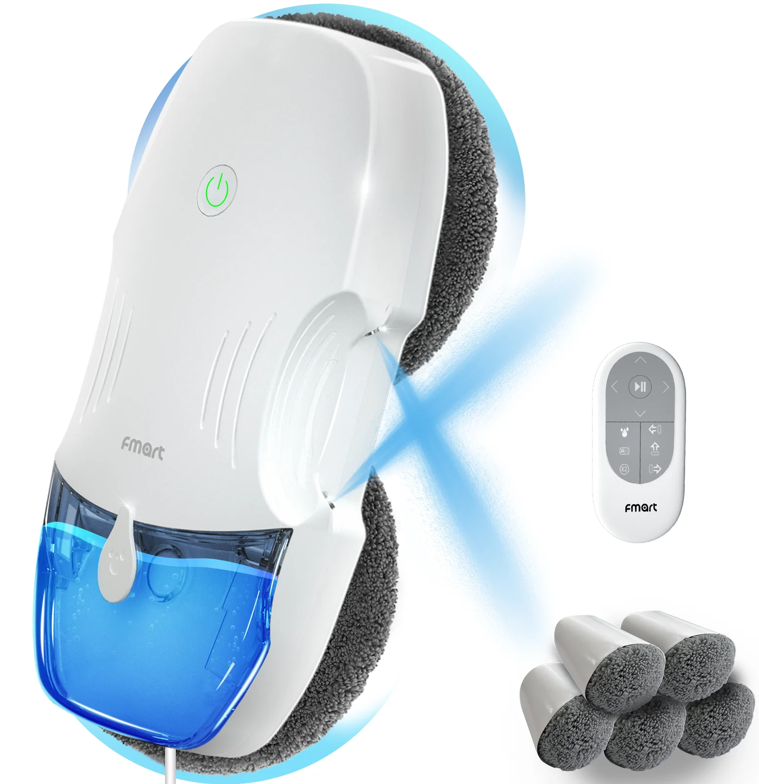 Window Cleaning Robot Dual Spray Dual Side Spray Window Clean Robot Intelligent Window Vacuum Cleaner for High-Rise Windows
Window Cleaning Robot Dual Spray Dual Side Spray Window Clean Robot Intelligent Window Vacuum Cleaner for High-Rise Windows
