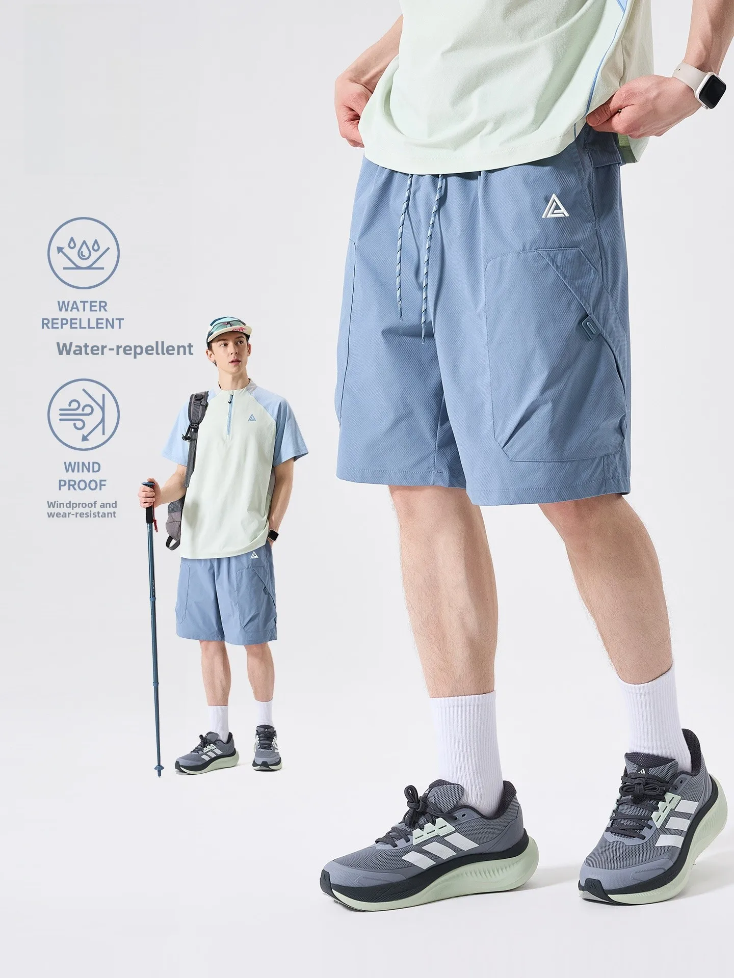 LAZY DAY Outdoor Quick Dry Waterproof Workwear Shorts Men's Lightweight Summer Hiking Sports Five-Quarter Length Pants
LAZY DAY Outdoor Quick Dry Waterproof Workwear Shorts Men's Lightweight Summer Hiking Sports Five-Quarter Length Pants