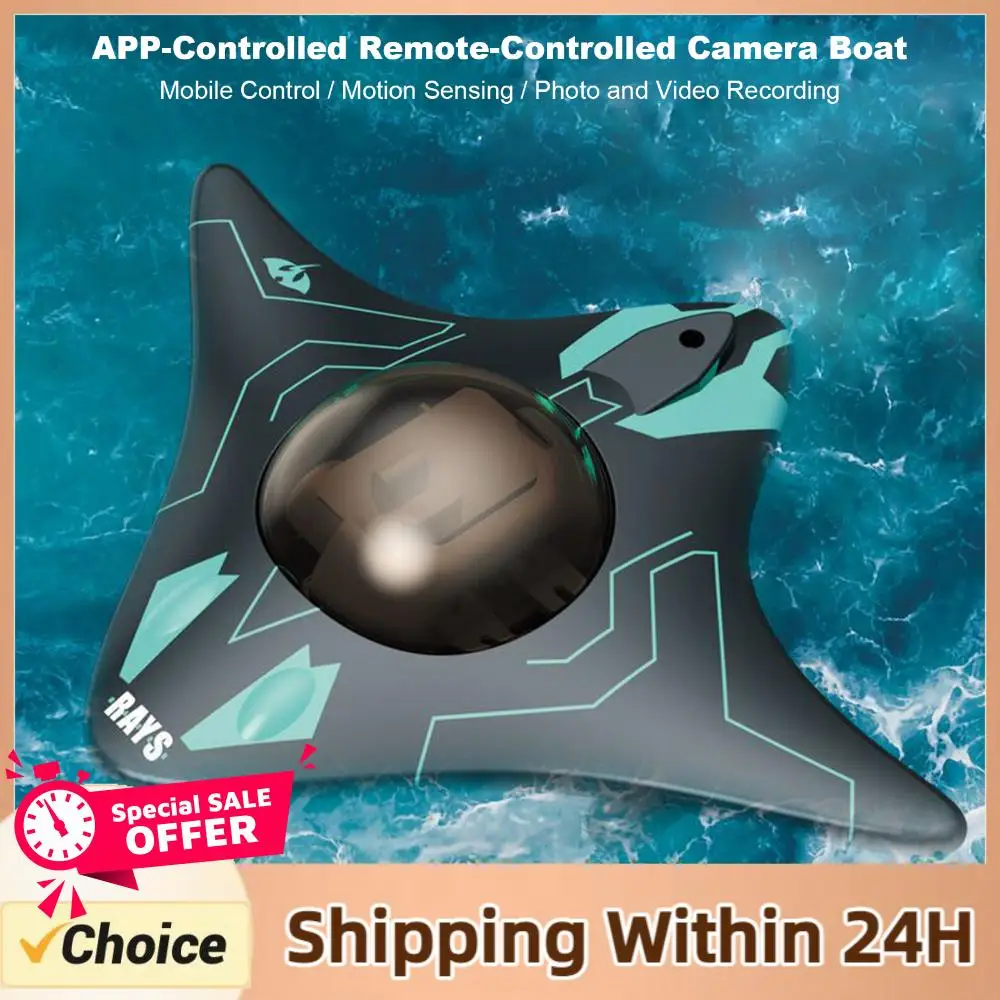 WiFi RC Submarine with 300K Pixel Camera Real Time Video Transmission Mini Remote Control Underwater Boat for Kids Gift Toy
WiFi RC Submarine with 300K Pixel Camera Real Time Video Transmission Mini Remote Control Underwater Boat for Kids Gift Toy