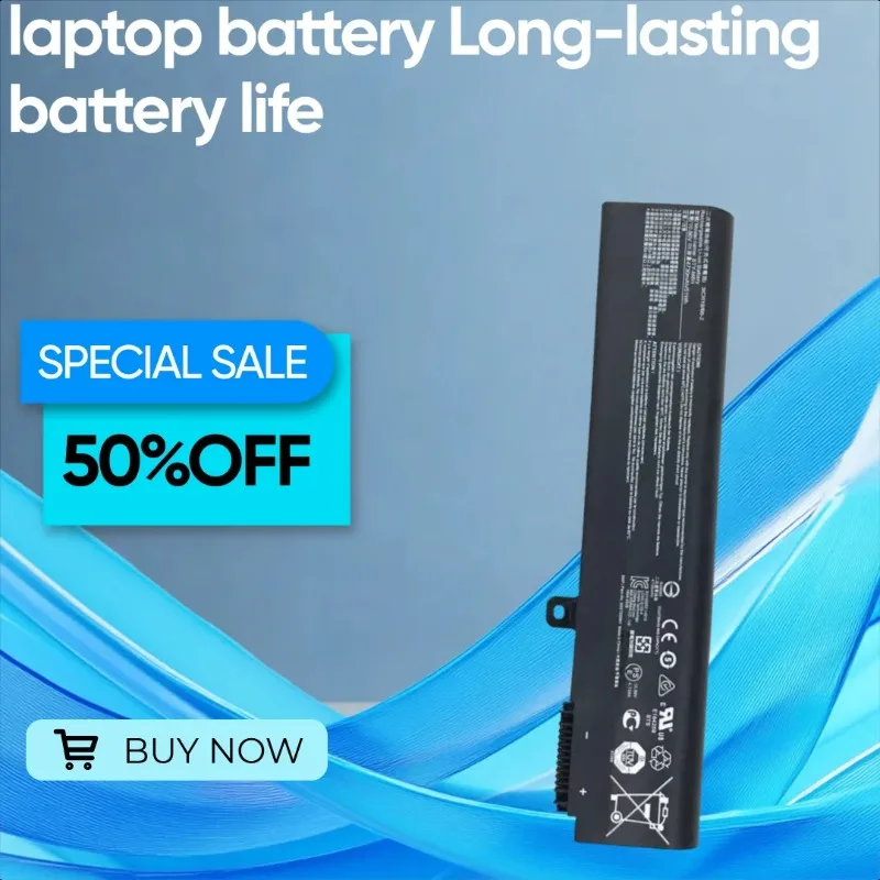 Аккумулятор для ноутбука 10,86 В 4730 мАч BTY-M6H для MSI MS-16GF GE62 GE72 GP62 GP72 GL62
Аккумулятор для ноутбука 10,86 В 4730 мАч BTY-M6H для MSI MS-16GF GE62 GE72 GP62 GP72 GL62