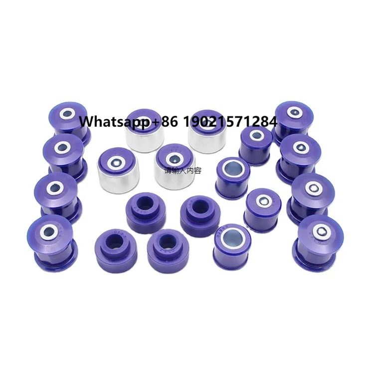 Good Quality Rubber Car Suspension Spare Parts Polyurethane Bushing Kit for Nissan Patrol Y60 Y61 
Good Quality Rubber Car Suspension Spare Parts Polyurethane Bushing Kit for Nissan Patrol Y60 Y61