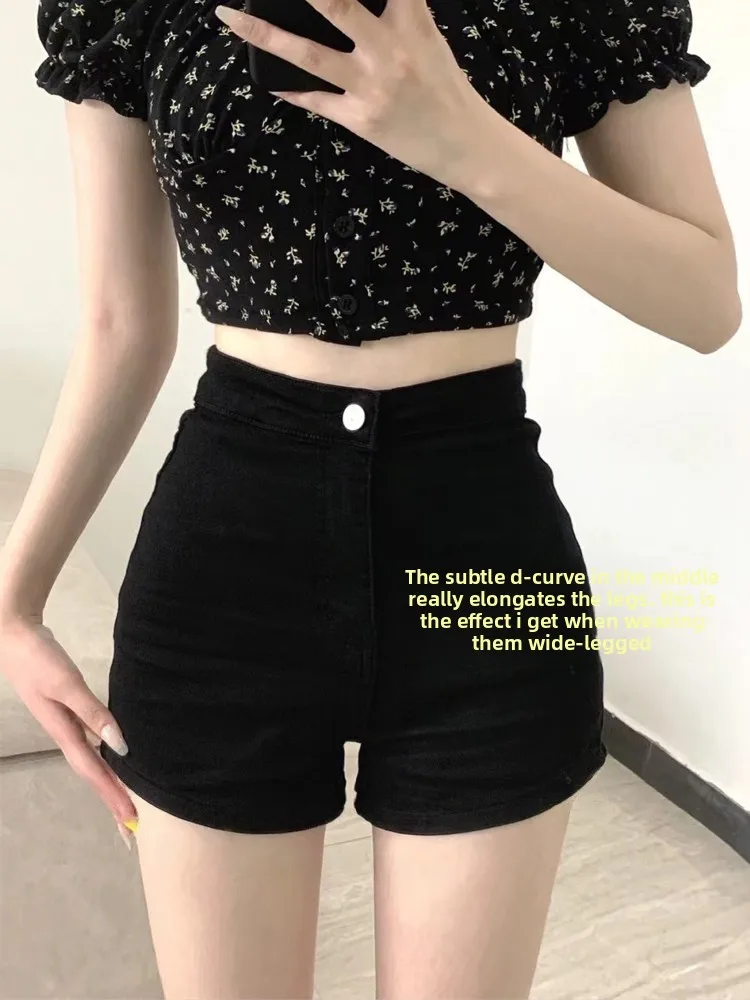 High Waist Bla Skinny Denim orts Women plus Size Sexy Girl Tight Fit Summer Hot Pants ort Length Straight Leg Jeans
High Waist Bla Skinny Denim orts Women plus Size Sexy Girl Tight Fit Summer Hot Pants ort Length Straight Leg Jeans