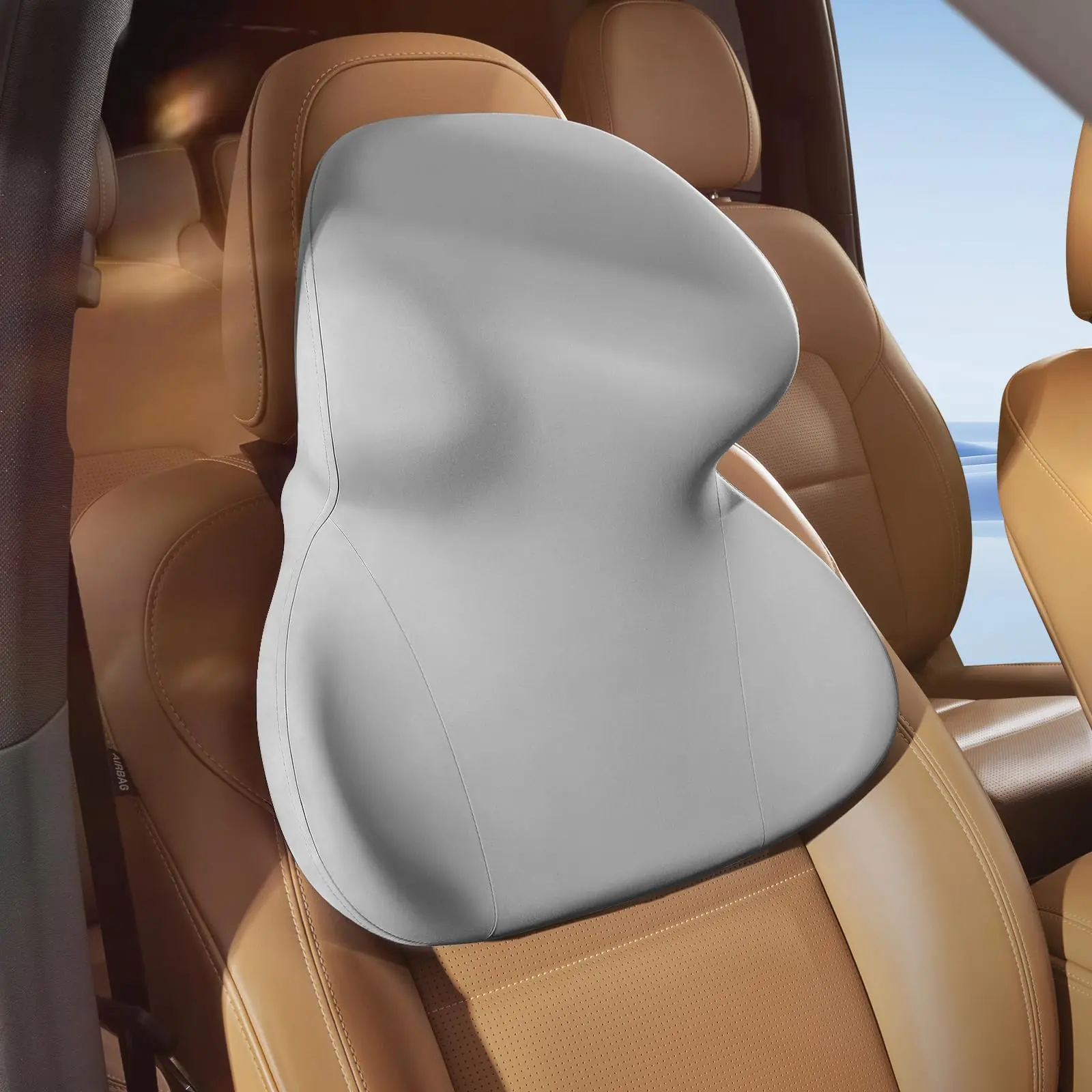 Ergonomic Memory Foam Car Seat Headrest Pillow With Enhanced Support For Head, Neck And Shoulders, Breathable Removable Cover
Ergonomic Memory Foam Car Seat Headrest Pillow With Enhanced Support For Head, Neck And Shoulders, Breathable Removable Cover