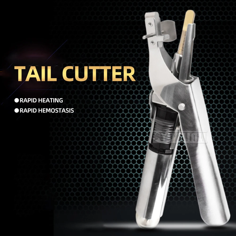 Stainless steel tail cutting pliers for pigs, electric tail cutting pliers for piglets, and pig farm equipment
Stainless steel tail cutting pliers for pigs, electric tail cutting pliers for piglets, and pig farm equipment