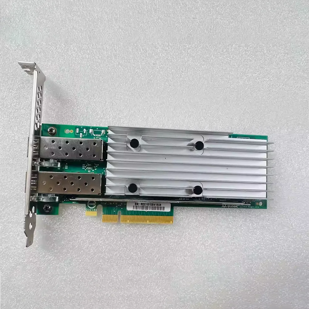 Bulk Package QL41212HLCU 10G 25G SFP2810 Gigabit Net-work Card With Dual Electrical Ports PCIE X8 Interface QL41212
Bulk Package QL41212HLCU 10G 25G SFP2810 Gigabit Net-work Card With Dual Electrical Ports PCIE X8 Interface QL41212