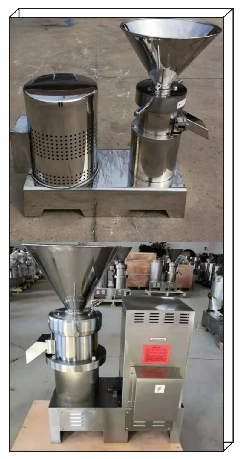Automatic Efficient Peanut Butter and Sesame Sauce Grinding Machine for Soybean Almond Nut and Flour Nut Butter Machine
Automatic Efficient Peanut Butter and Sesame Sauce Grinding Machine for Soybean Almond Nut and Flour Nut Butter Machine