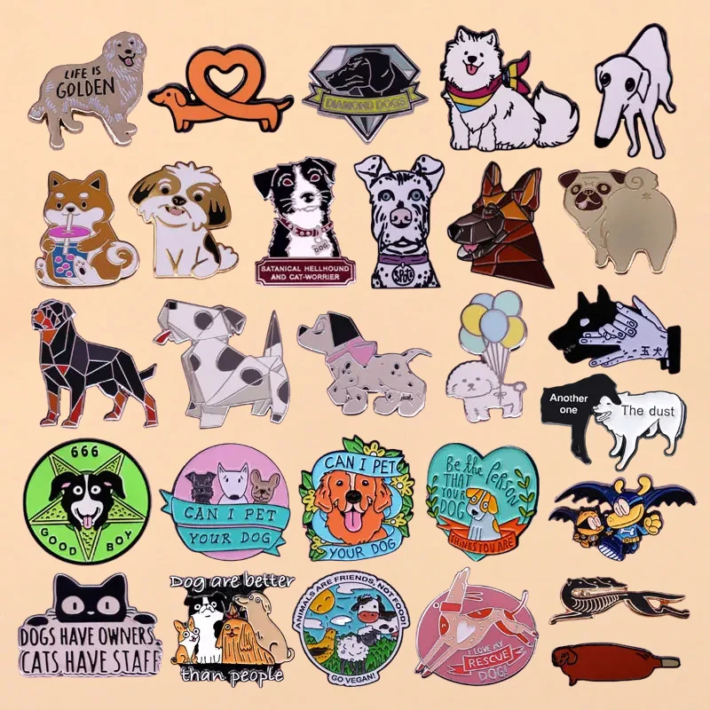 Funny Cartoon Dog Metal Brooch Creative Anime Enamel Brooch Backpack Badge Accessories Pet Dog Enthusiasts Gift
Funny Cartoon Dog Metal Brooch Creative Anime Enamel Brooch Backpack Badge Accessories Pet Dog Enthusiasts Gift