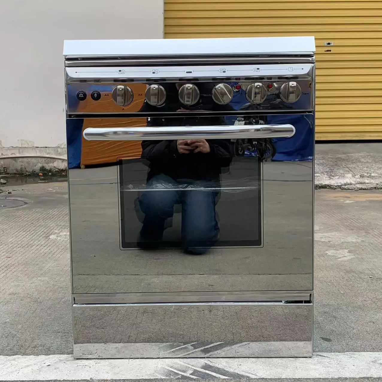 High-end 2 Gas 2 Electric One-piece Oven, Mirror Stainless Steel
High-end 2 Gas 2 Electric One-piece Oven, Mirror Stainless Steel