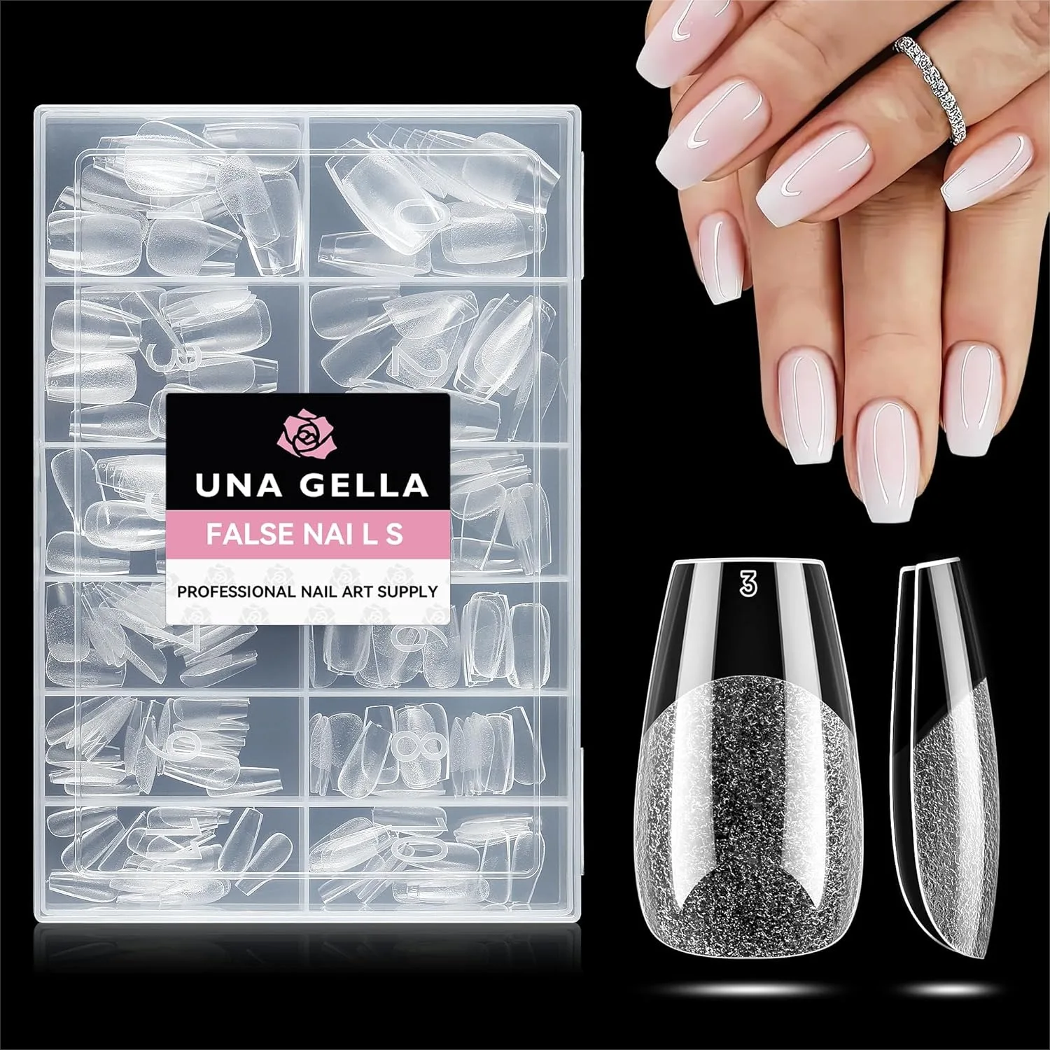 Short Coffin Nail Tips 216pcs Press on Nails Pre-shaped Gel Tips for Full Cover Acrylic False Nails DIY Salon 12 Sizes Gelly
Short Coffin Nail Tips 216pcs Press on Nails Pre-shaped Gel Tips for Full Cover Acrylic False Nails DIY Salon 12 Sizes Gelly