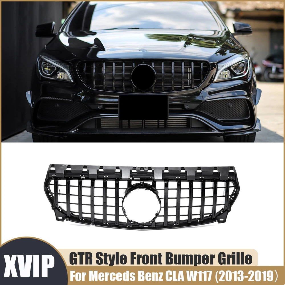 XVIP GTR Style Racing Grills For Mercedes Benz CLA W117 2013-2019 CLA250 CLA200 CLA180 Black Front Bumper Grille Radiator Grill
XVIP GTR Style Racing Grills For Mercedes Benz CLA W117 2013-2019 CLA250 CLA200 CLA180 Black Front Bumper Grille Radiator Grill